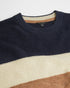 <P>Ls Colour Block Textured Crew Neck Jumper</P>